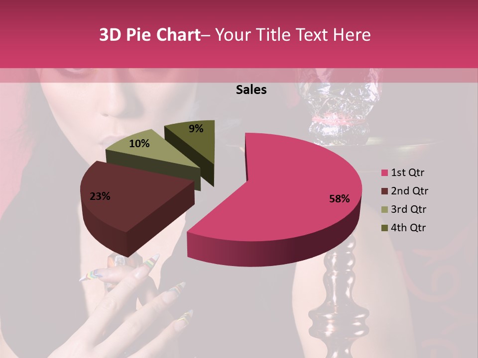 Enjoyment Fashion Background PowerPoint Template