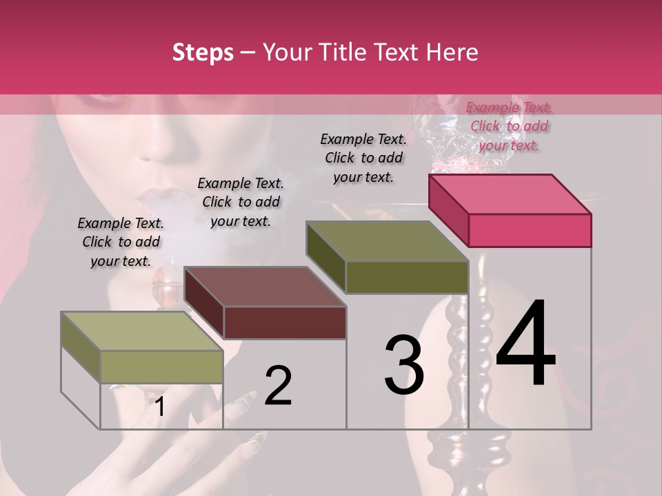 Enjoyment Fashion Background PowerPoint Template