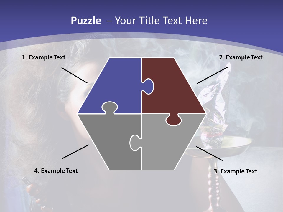 Elegance Model Lips PowerPoint Template