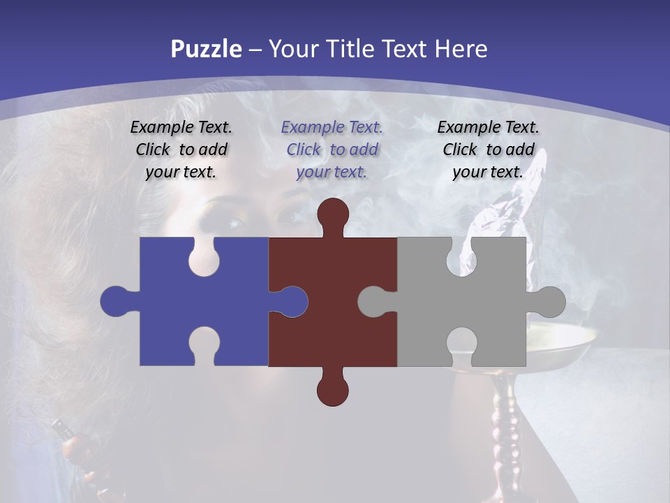 Elegance Model Lips PowerPoint Template