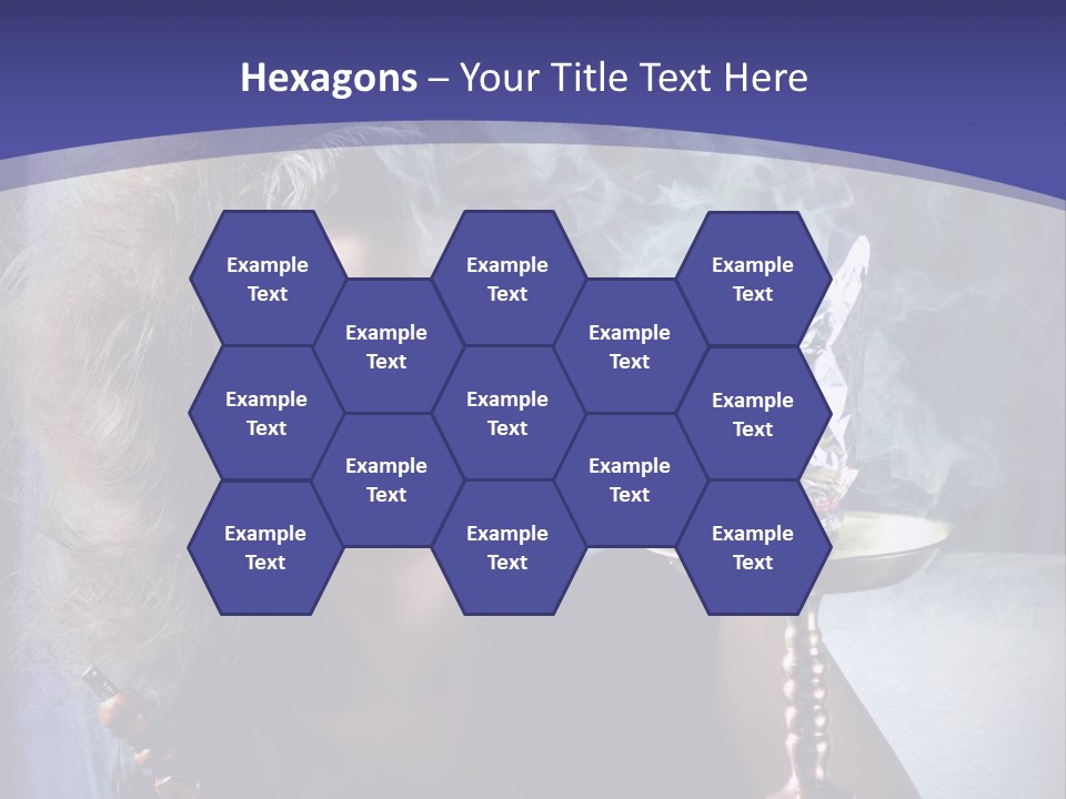 Elegance Model Lips PowerPoint Template