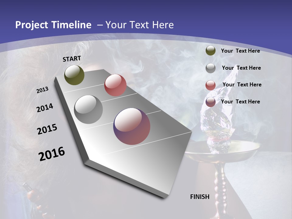 Elegance Model Lips PowerPoint Template