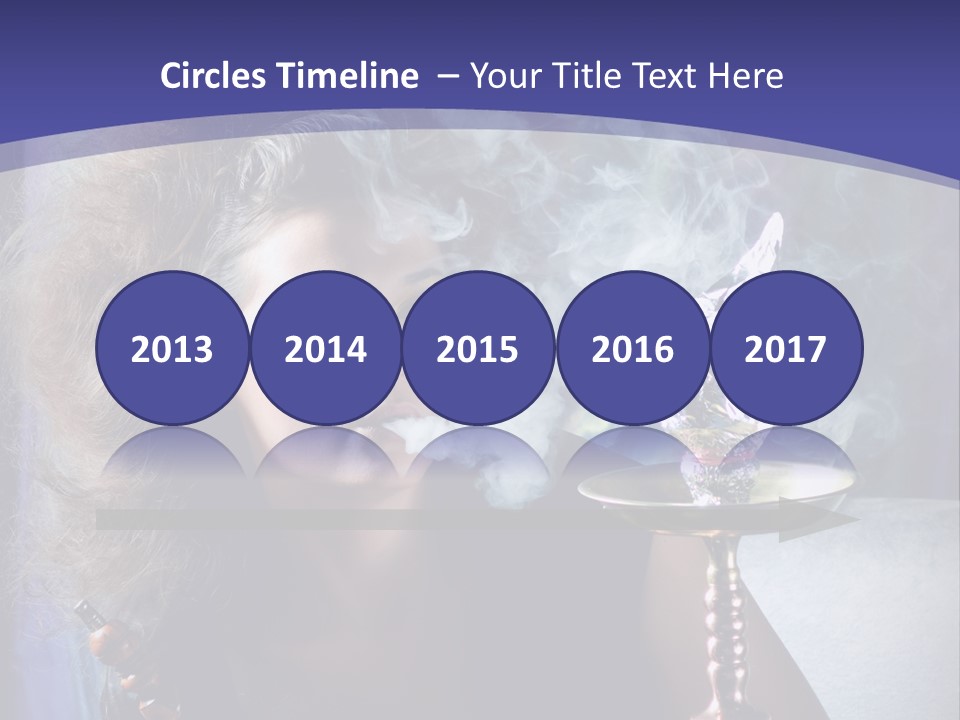 Elegance Model Lips PowerPoint Template