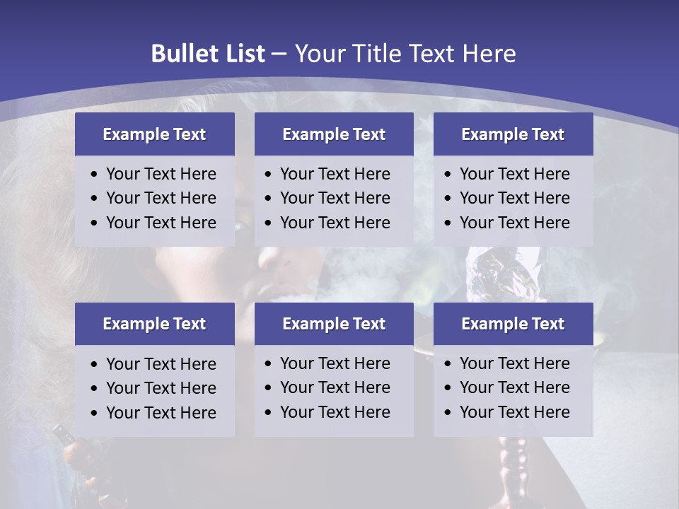 Elegance Model Lips PowerPoint Template