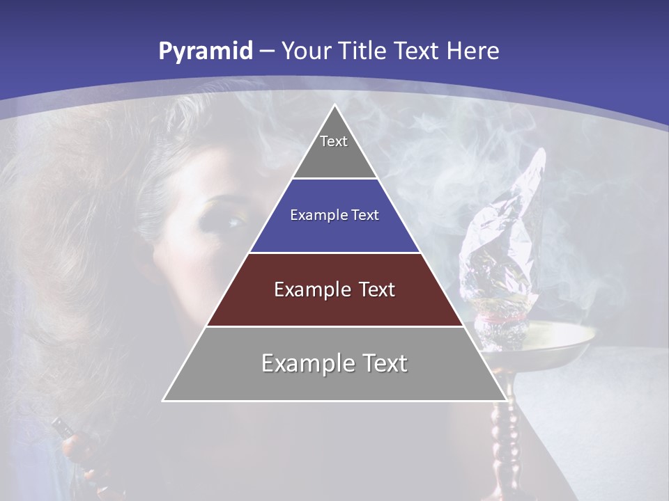 Elegance Model Lips PowerPoint Template