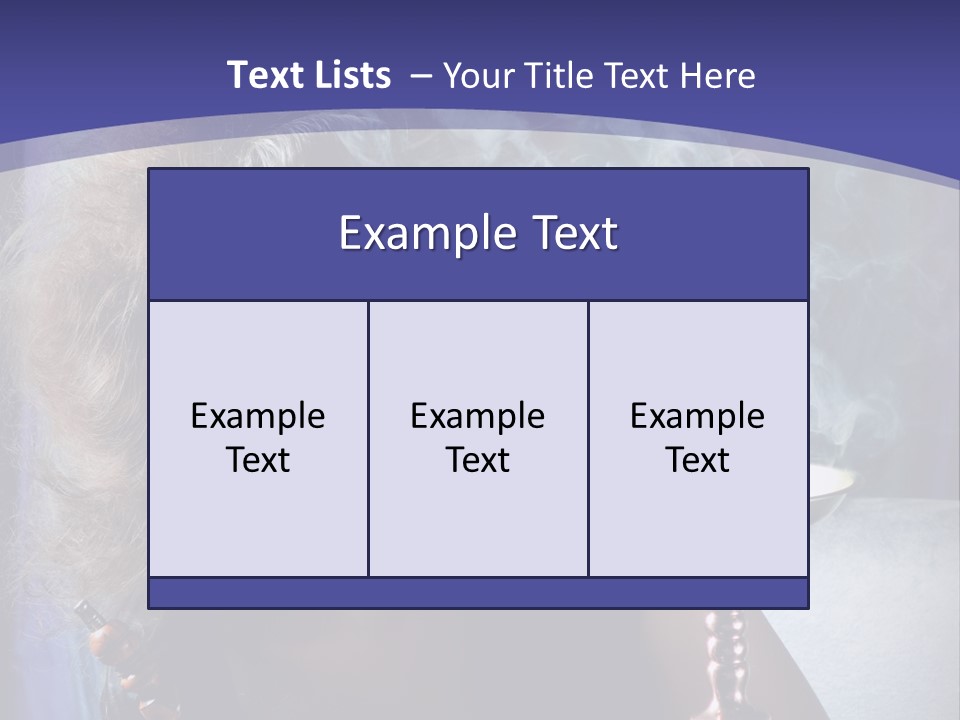 Elegance Model Lips PowerPoint Template