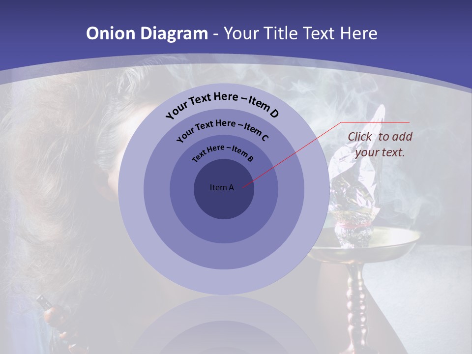 Elegance Model Lips PowerPoint Template