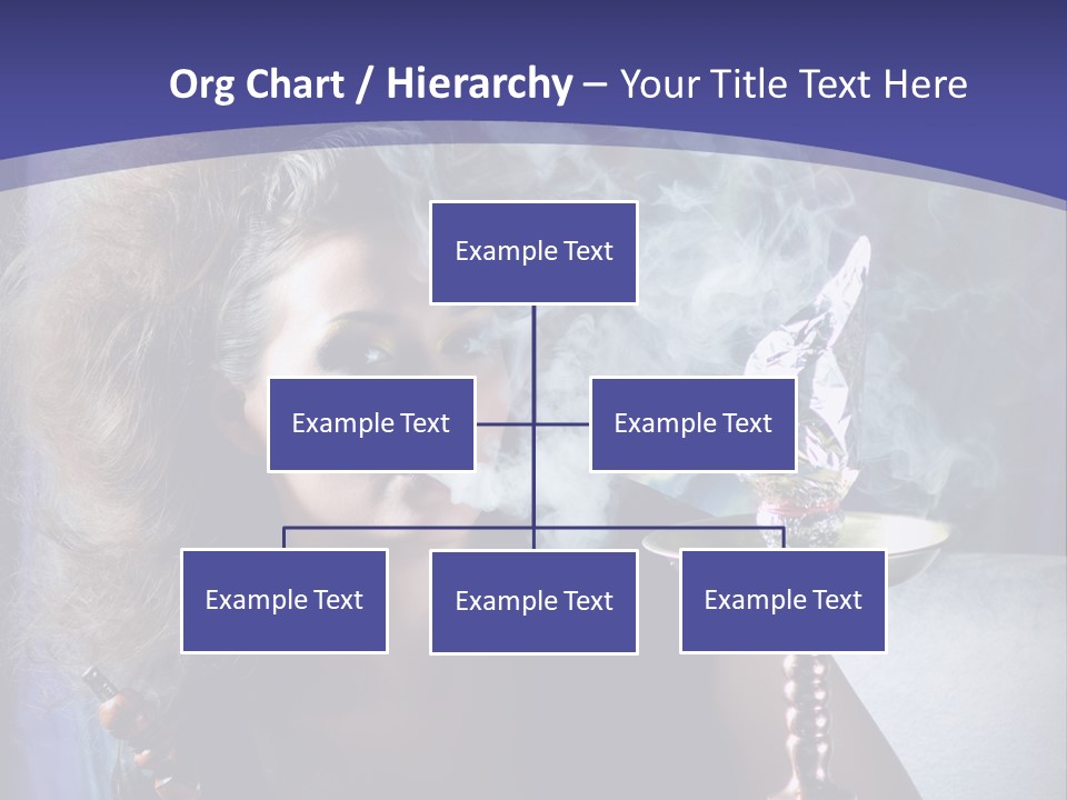 Elegance Model Lips PowerPoint Template