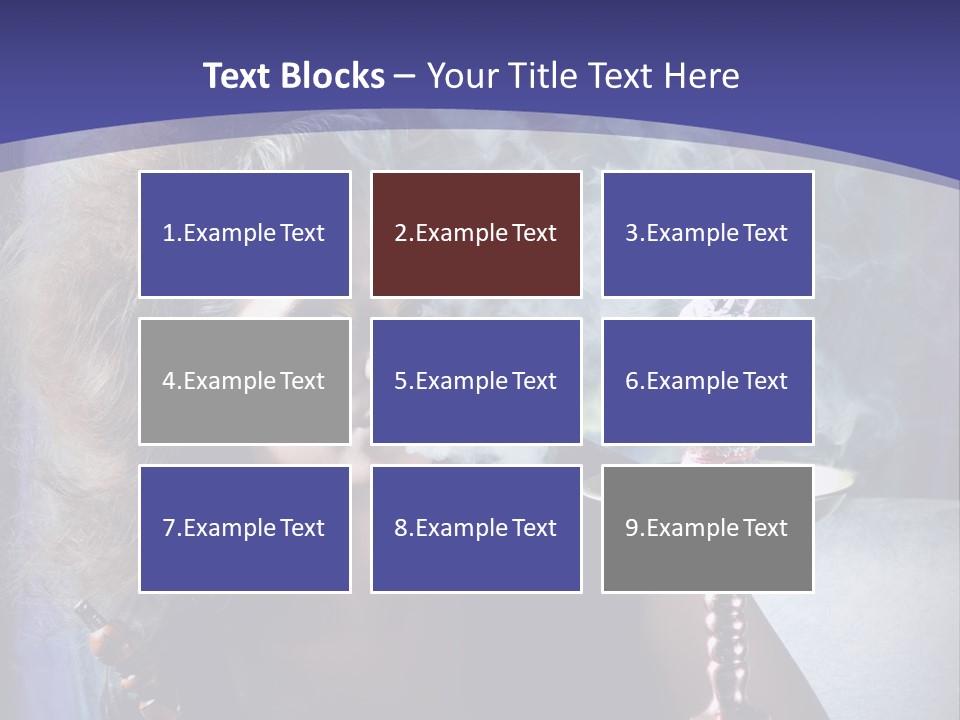 Elegance Model Lips PowerPoint Template