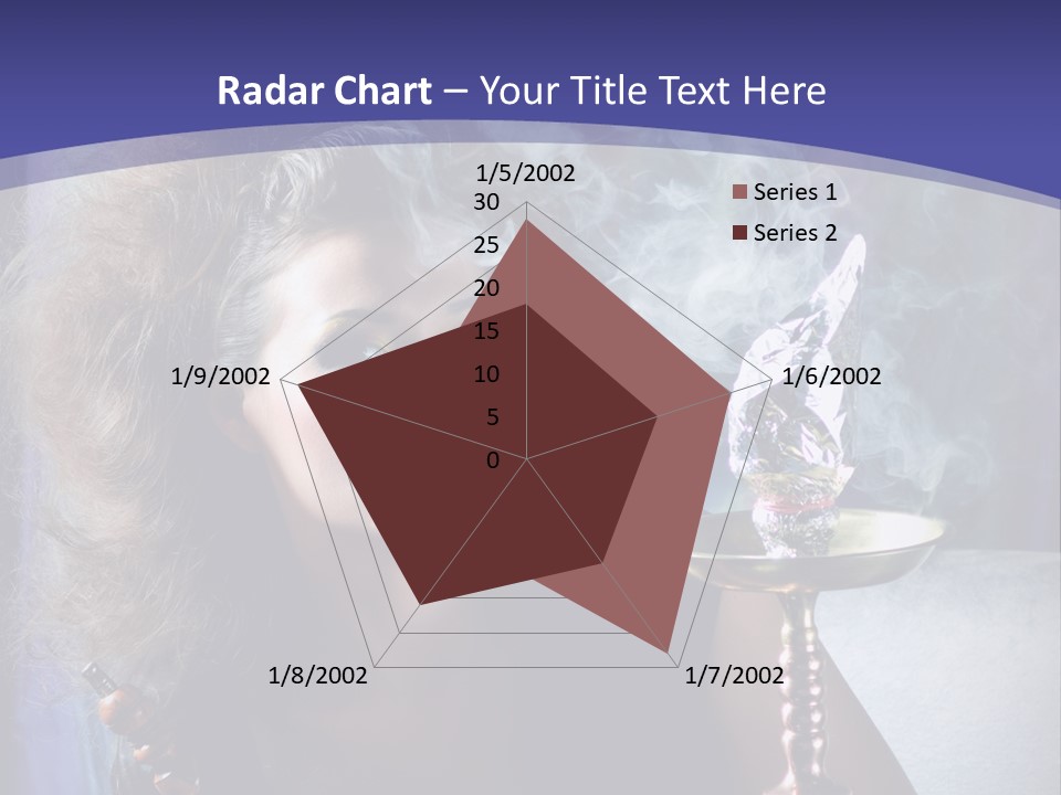 Elegance Model Lips PowerPoint Template
