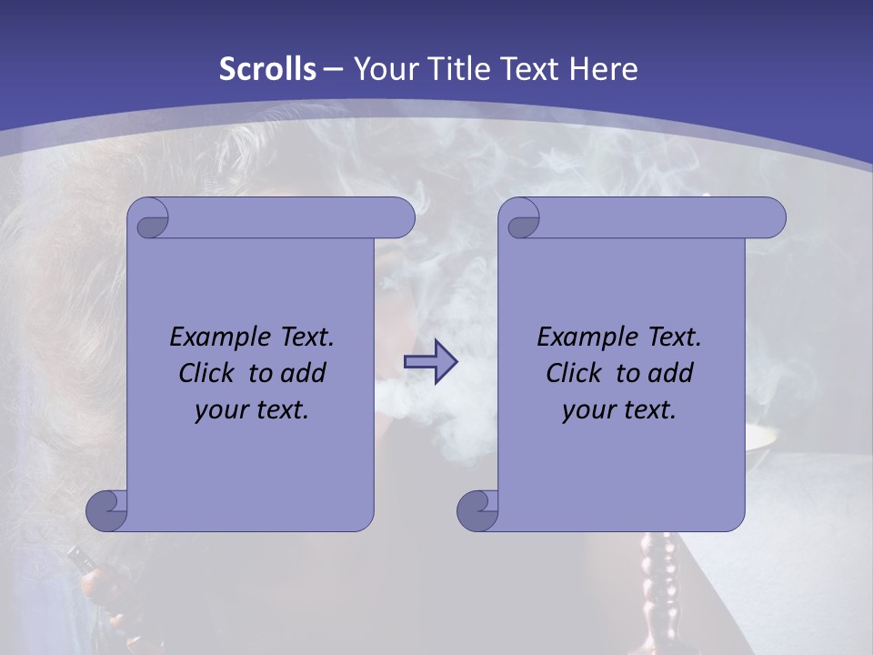 Elegance Model Lips PowerPoint Template