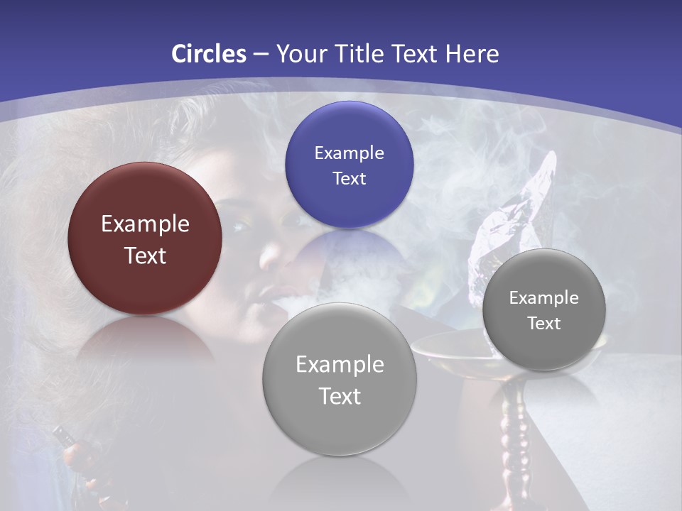 Elegance Model Lips PowerPoint Template