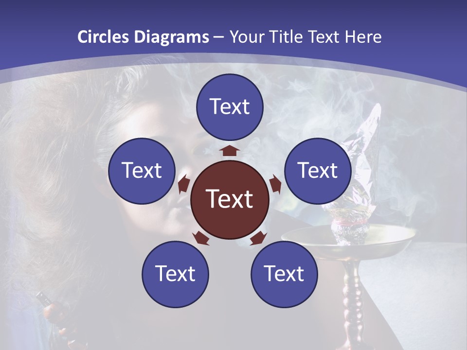 Elegance Model Lips PowerPoint Template