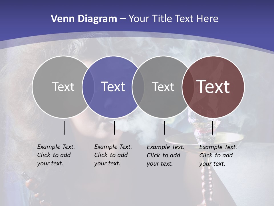 Elegance Model Lips PowerPoint Template