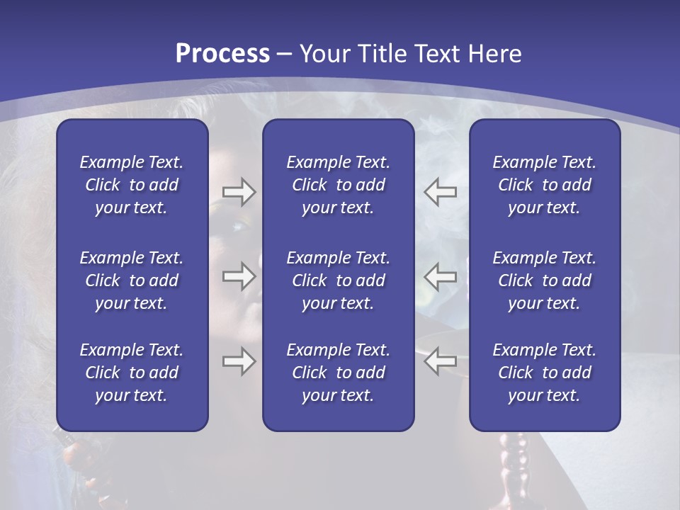 Elegance Model Lips PowerPoint Template