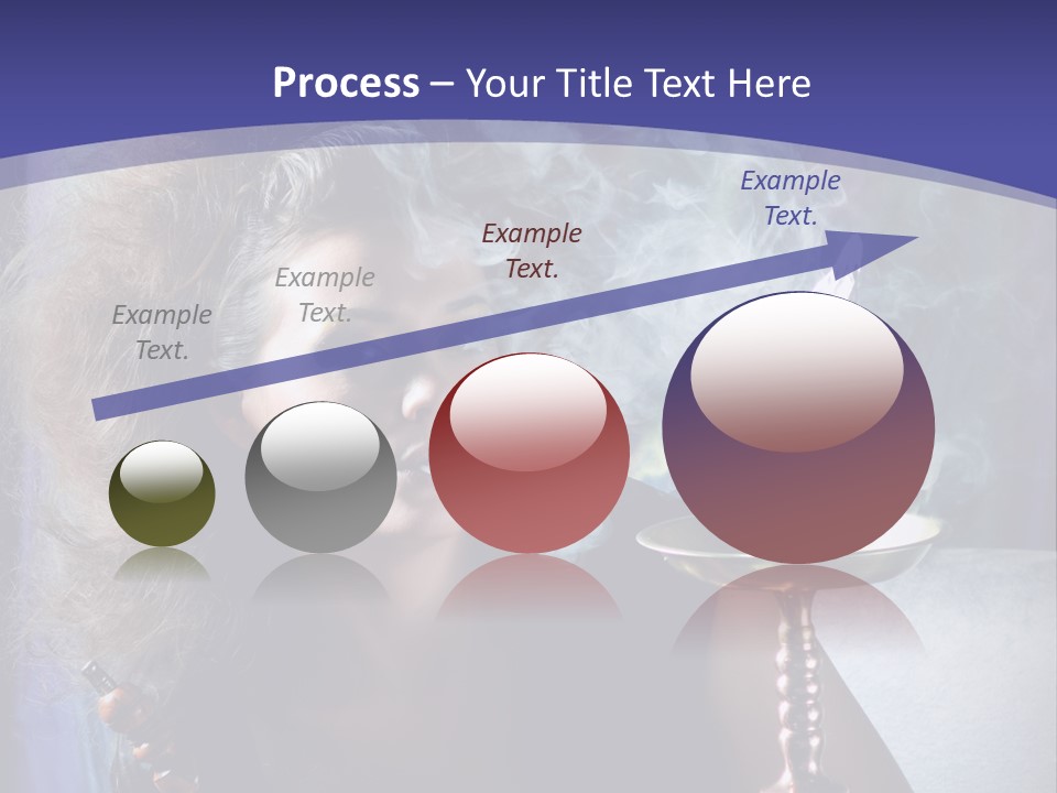 Elegance Model Lips PowerPoint Template