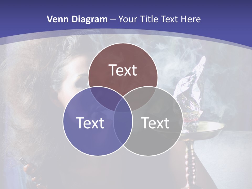 Elegance Model Lips PowerPoint Template