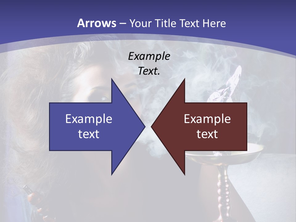 Elegance Model Lips PowerPoint Template