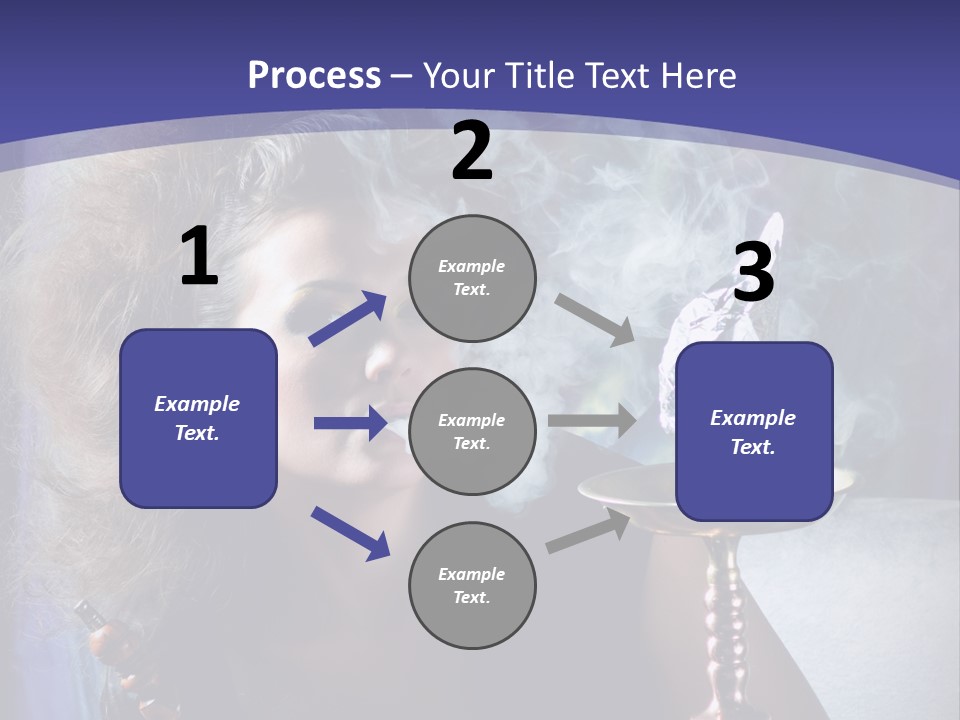 Elegance Model Lips PowerPoint Template