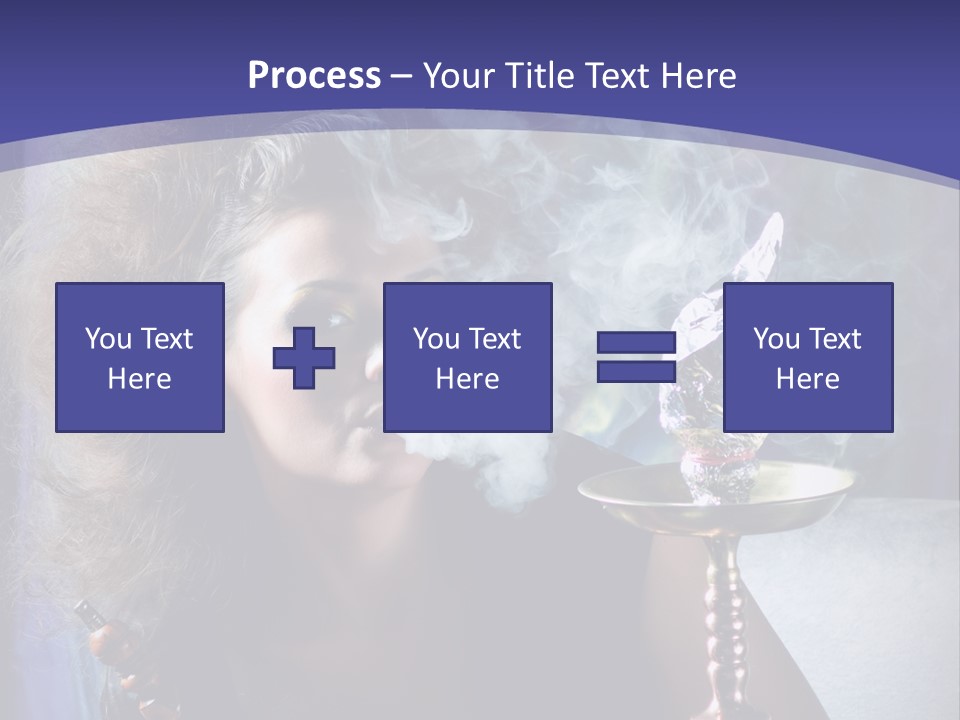 Elegance Model Lips PowerPoint Template