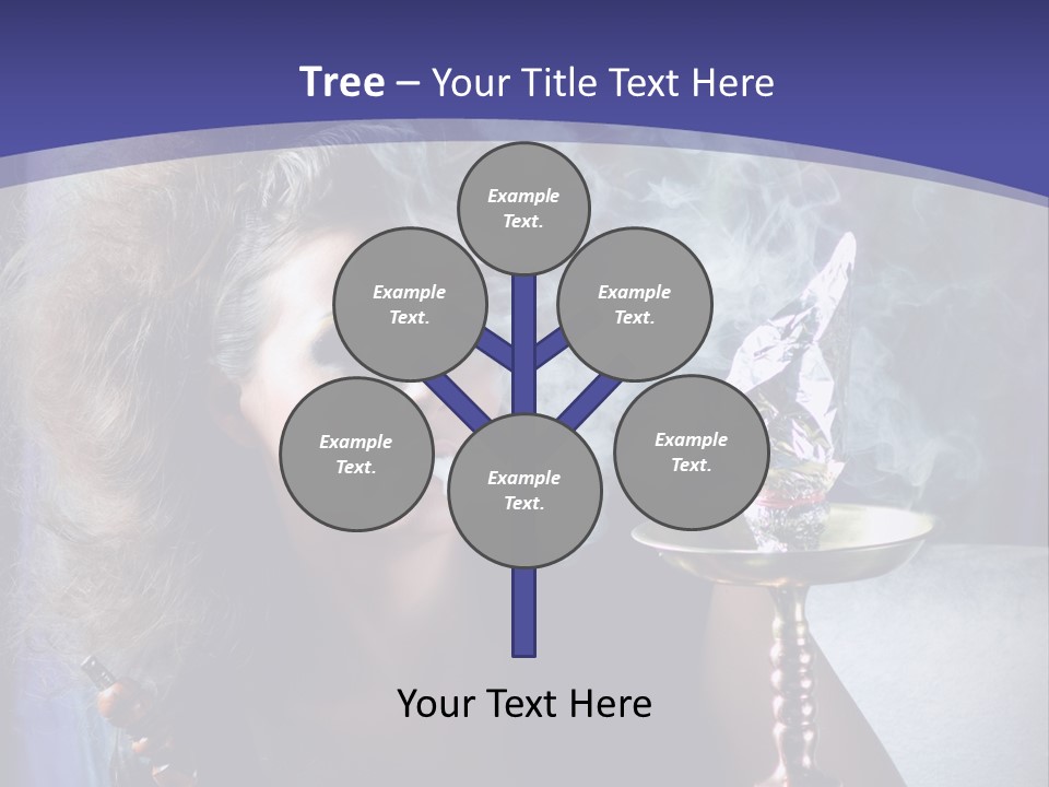 Elegance Model Lips PowerPoint Template