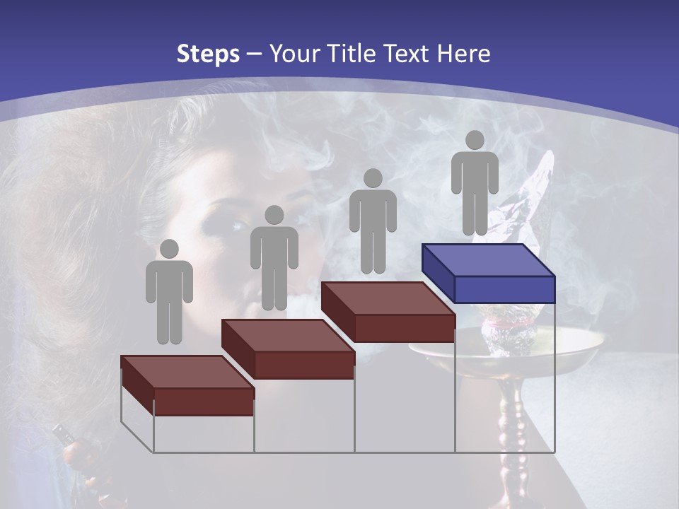 Elegance Model Lips PowerPoint Template