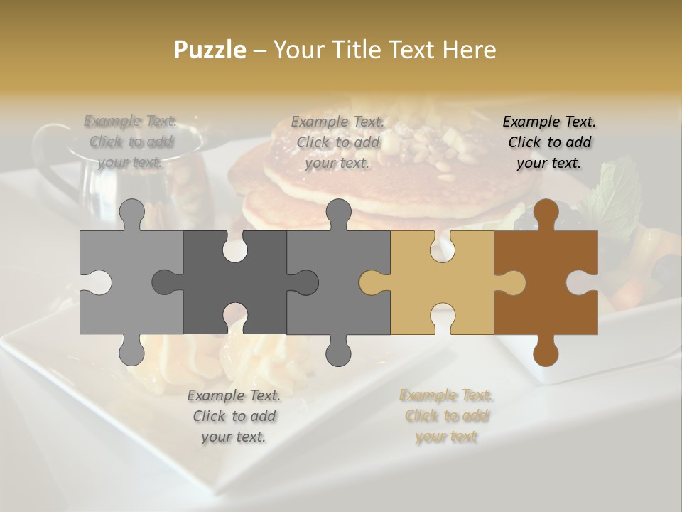 Crepe Cafe Goods PowerPoint Template