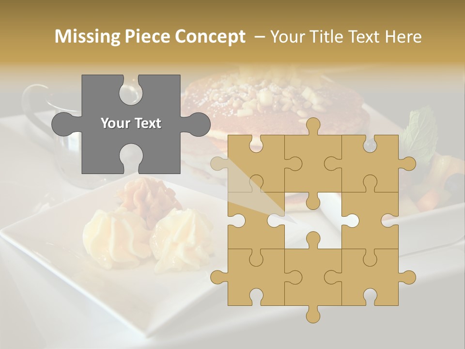 Crepe Cafe Goods PowerPoint Template