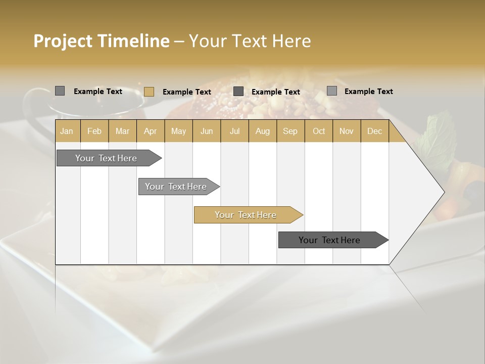 Crepe Cafe Goods PowerPoint Template