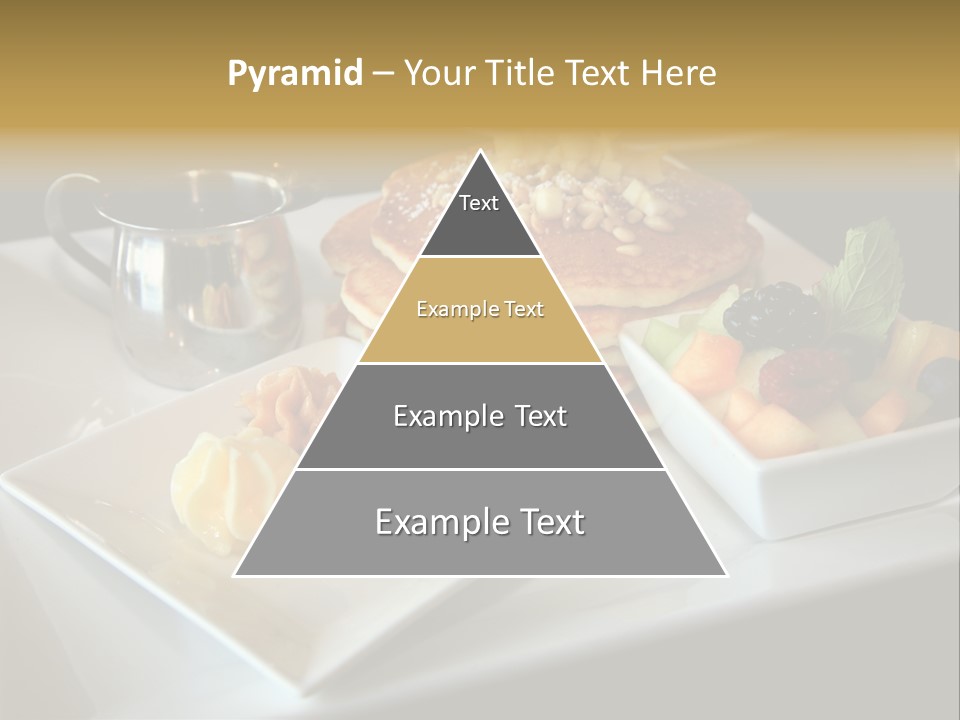 Crepe Cafe Goods PowerPoint Template