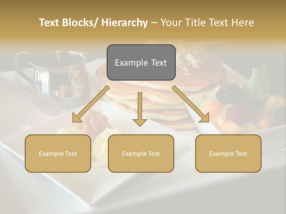 Crepe Cafe Goods PowerPoint Template