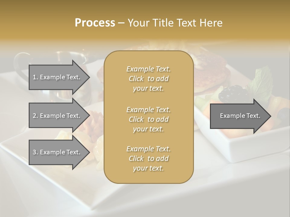 Crepe Cafe Goods PowerPoint Template