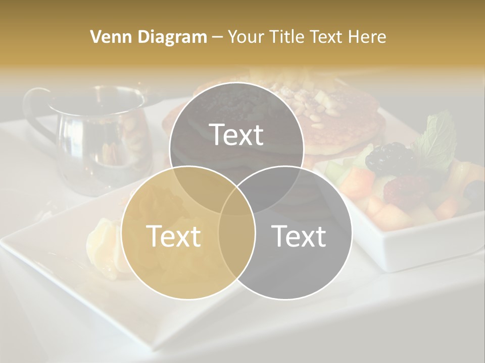 Crepe Cafe Goods PowerPoint Template