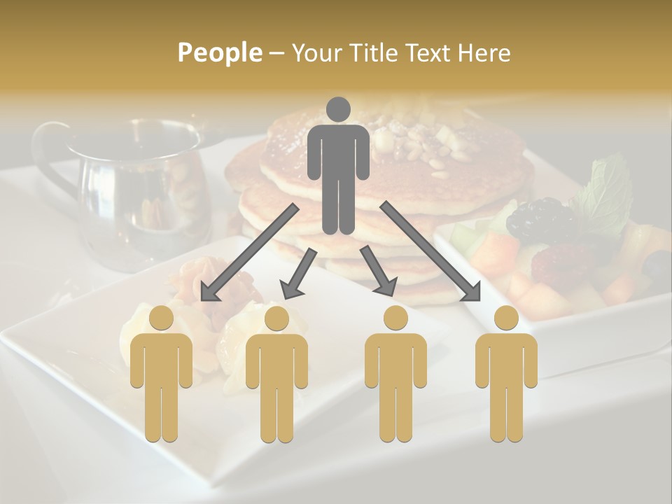 Crepe Cafe Goods PowerPoint Template