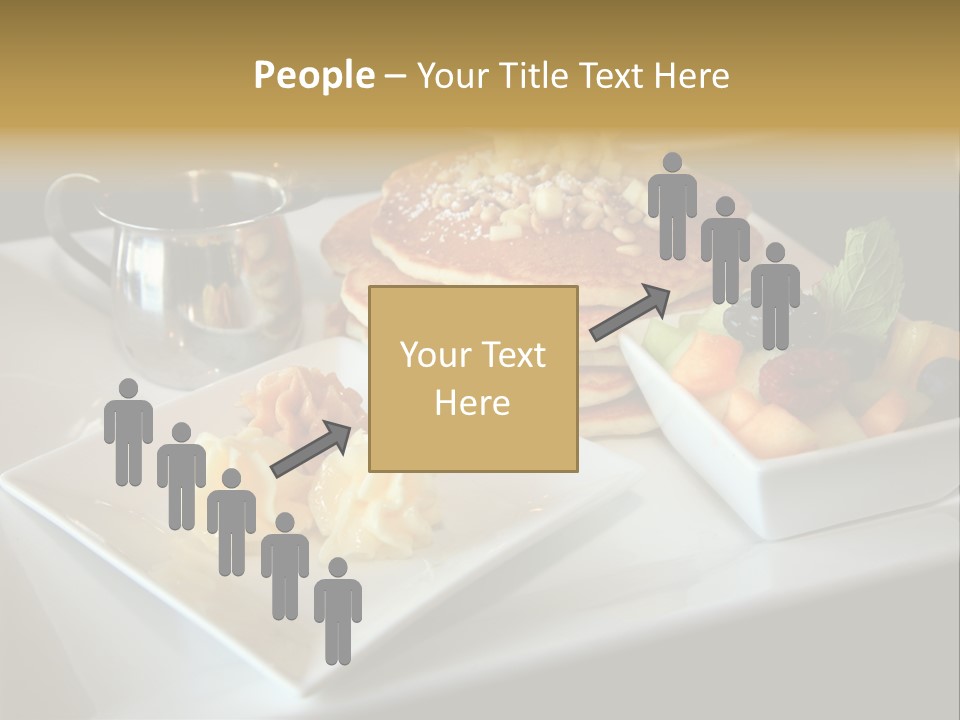 Crepe Cafe Goods PowerPoint Template