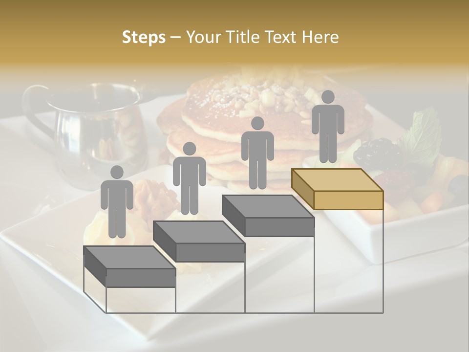 Crepe Cafe Goods PowerPoint Template