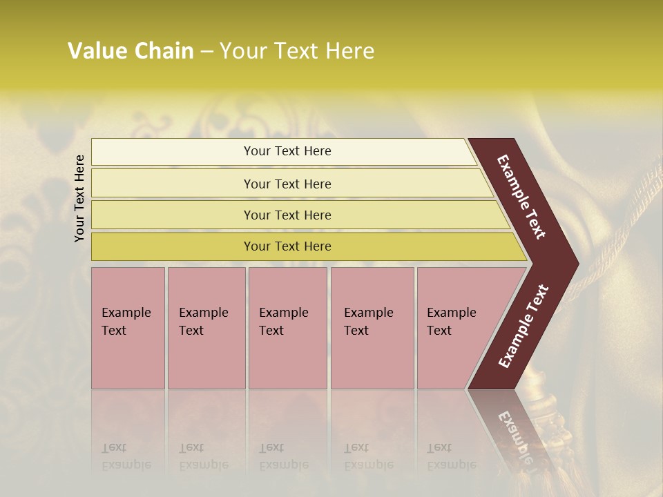 Classic Curtains Design PowerPoint Template