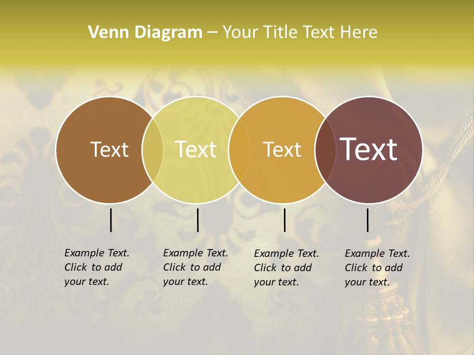 Classic Curtains Design PowerPoint Template