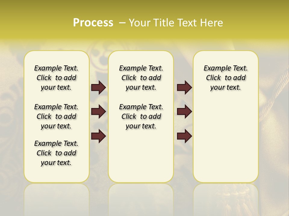 Classic Curtains Design PowerPoint Template