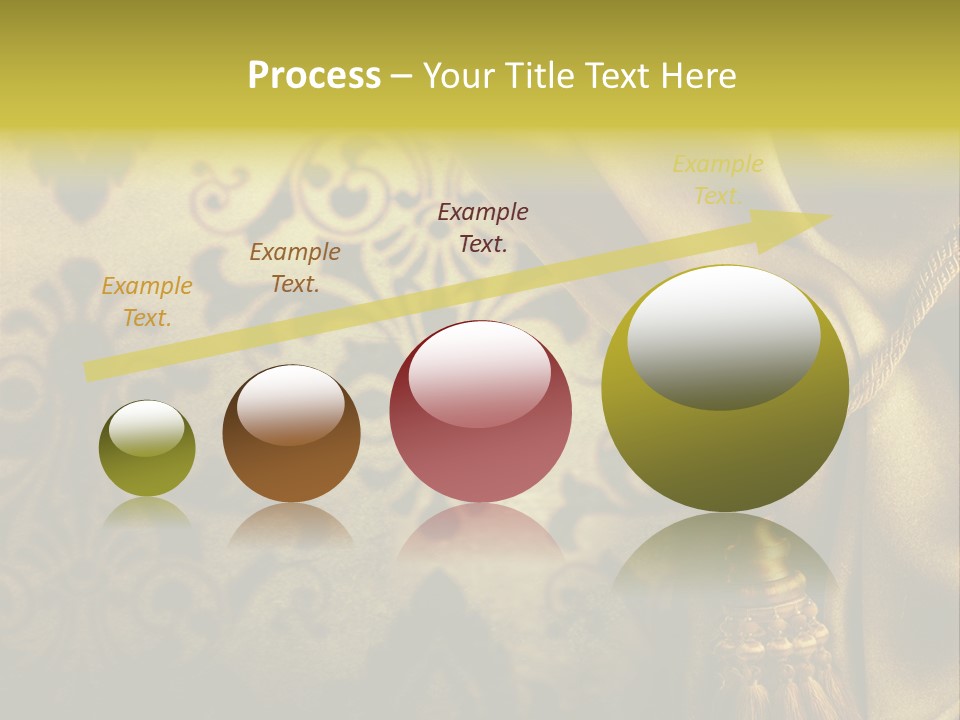 Classic Curtains Design PowerPoint Template