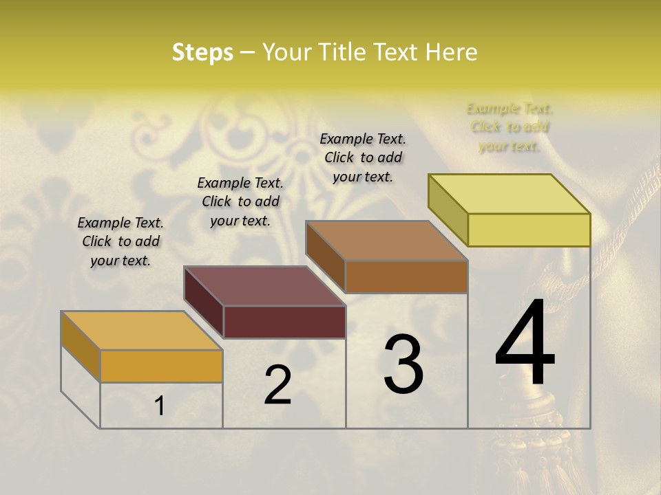 Classic Curtains Design PowerPoint Template
