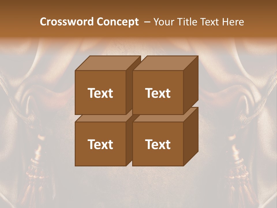 Curtains Vector PowerPoint Template