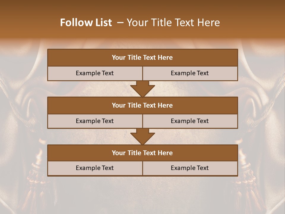 Curtains Vector PowerPoint Template