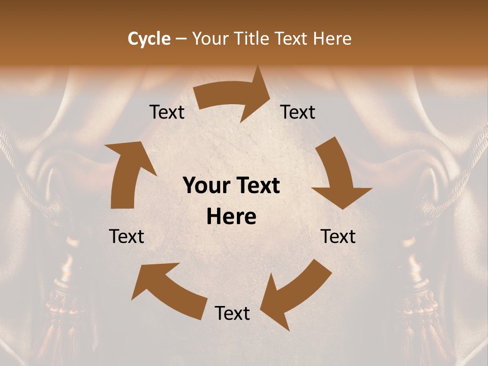 Curtains Vector PowerPoint Template