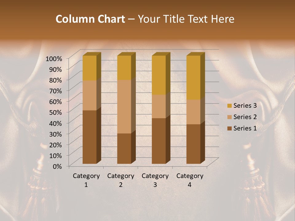 Curtains Vector PowerPoint Template
