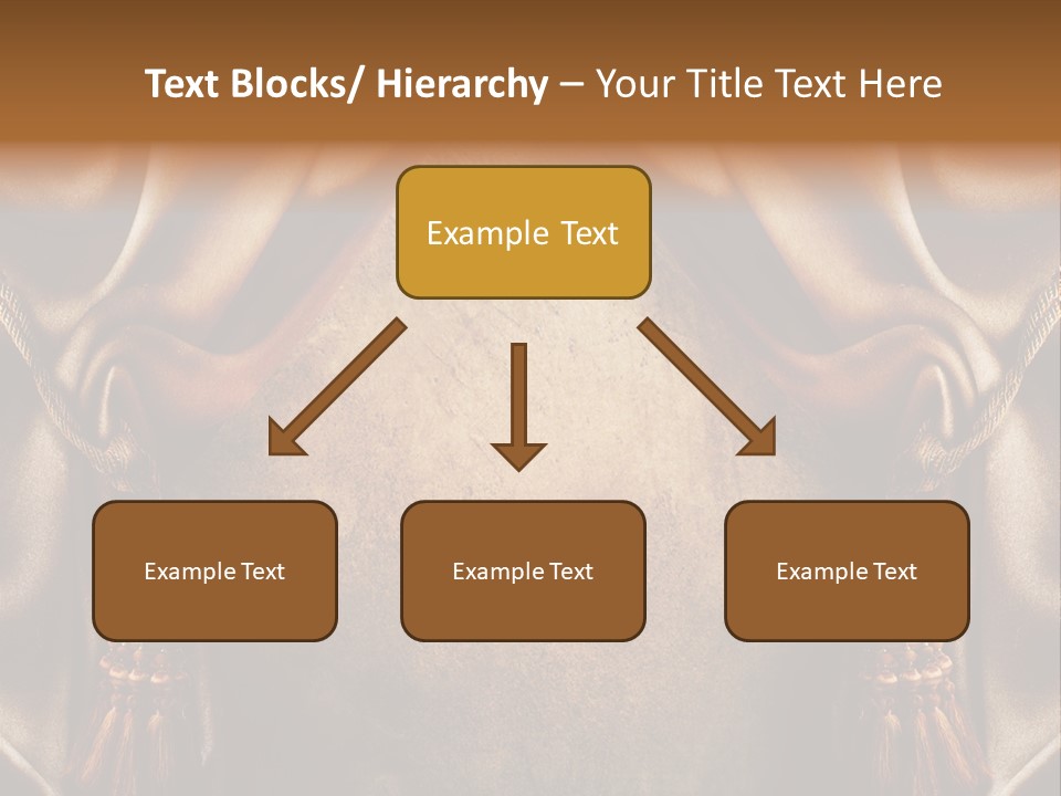 Curtains Vector PowerPoint Template