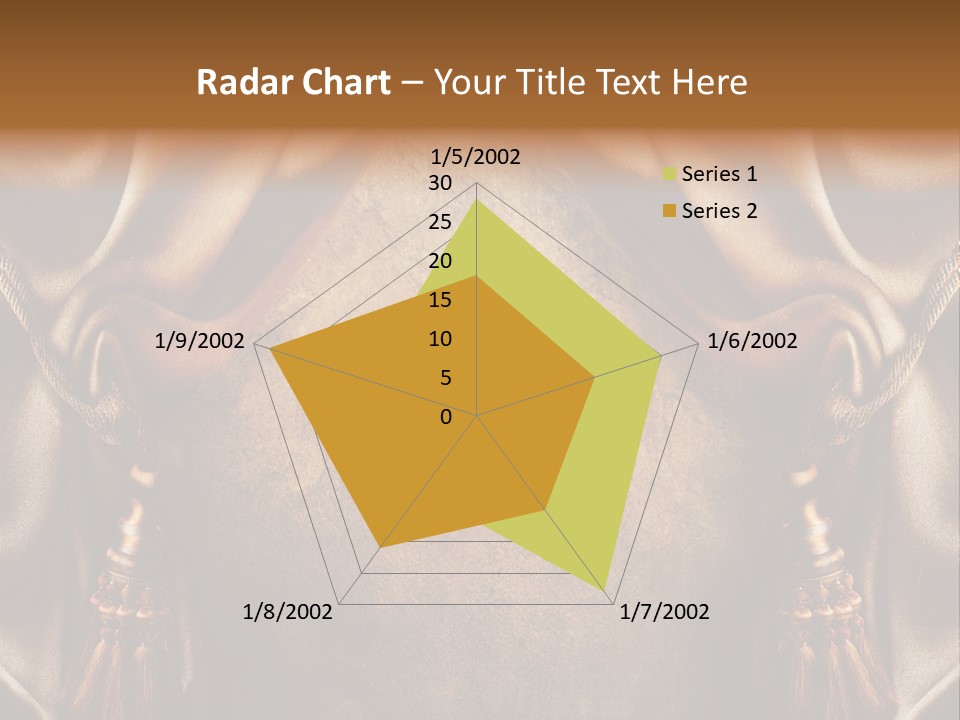 Curtains Vector PowerPoint Template