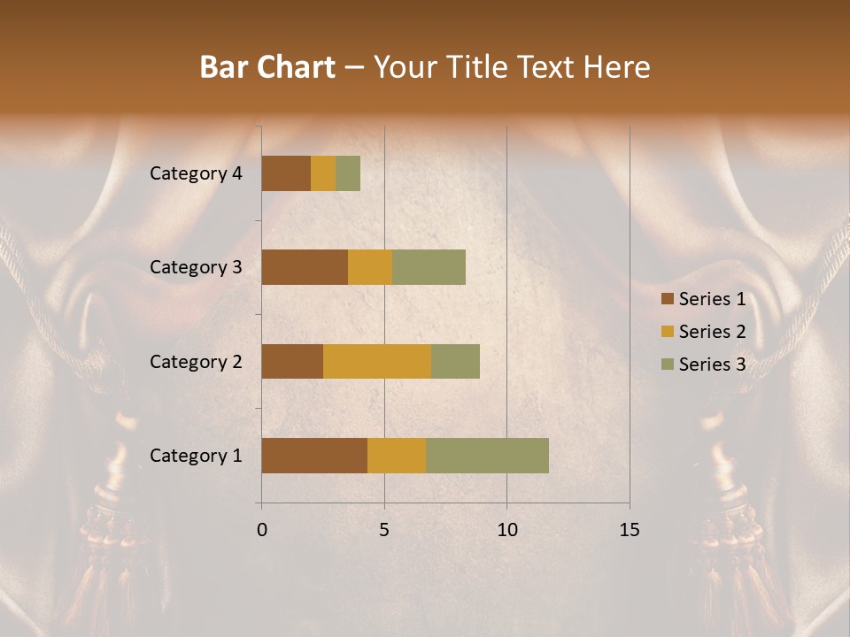 Curtains Vector PowerPoint Template