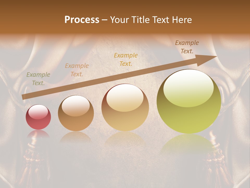 Curtains Vector PowerPoint Template