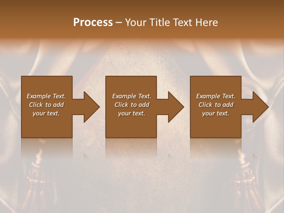 Curtains Vector PowerPoint Template